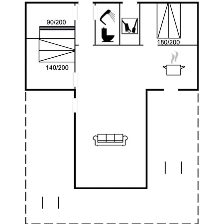 Dom wakacyjny Absolon - 1-5km From The Sea By Interhome Blåvand